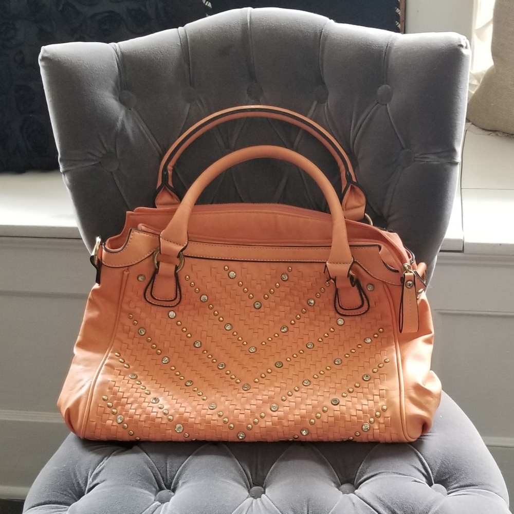 Black Rivet Purse